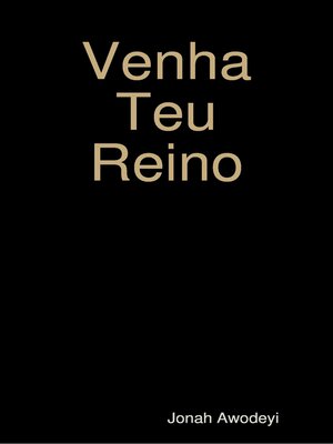 cover image of Venha Teu Reino